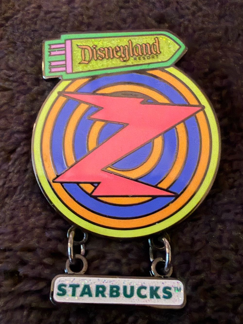 Starbucks - Disneyland Buzz Lightyear Astro Blasters PIN Series 1